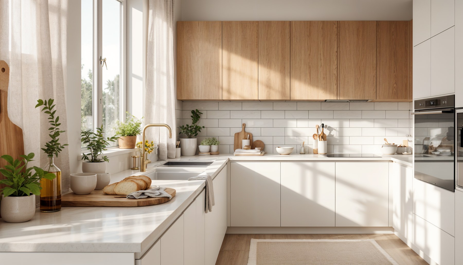 Cocina de obra nueva